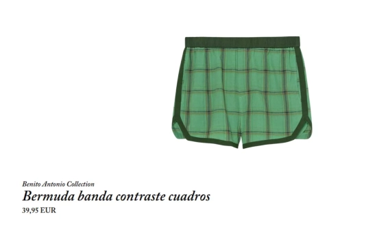 Bermuda Benito Antonio Collection/ ZARA Bermuda Benito Antonio Collection/ ZARA