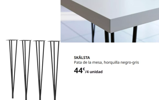 Patas en horquilla/ IKEA