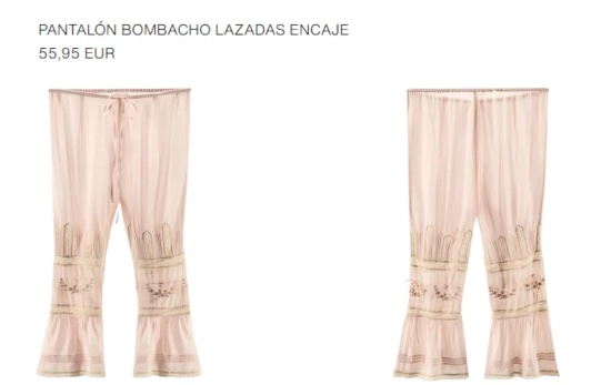 Bombachos lazadas/ ZARA Bombachos lazadas/ ZARA