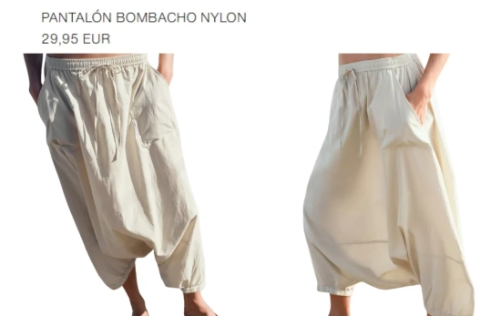 Bombacho de nylon/ ZARA Bombacho de nylon/ ZARA