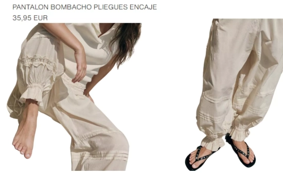 Bombachos encaje/ ZARA Bombachos encaje/ ZARA
