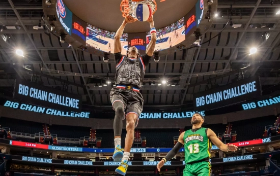 Un jugador de los Harlem Globetrotters / CEDIDA Un jugador de los Harlem Globetrotters / CEDIDA