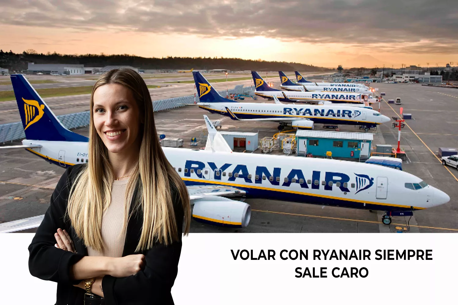 Volar con Ryanair siempre sale caro / Fotomontaje CG