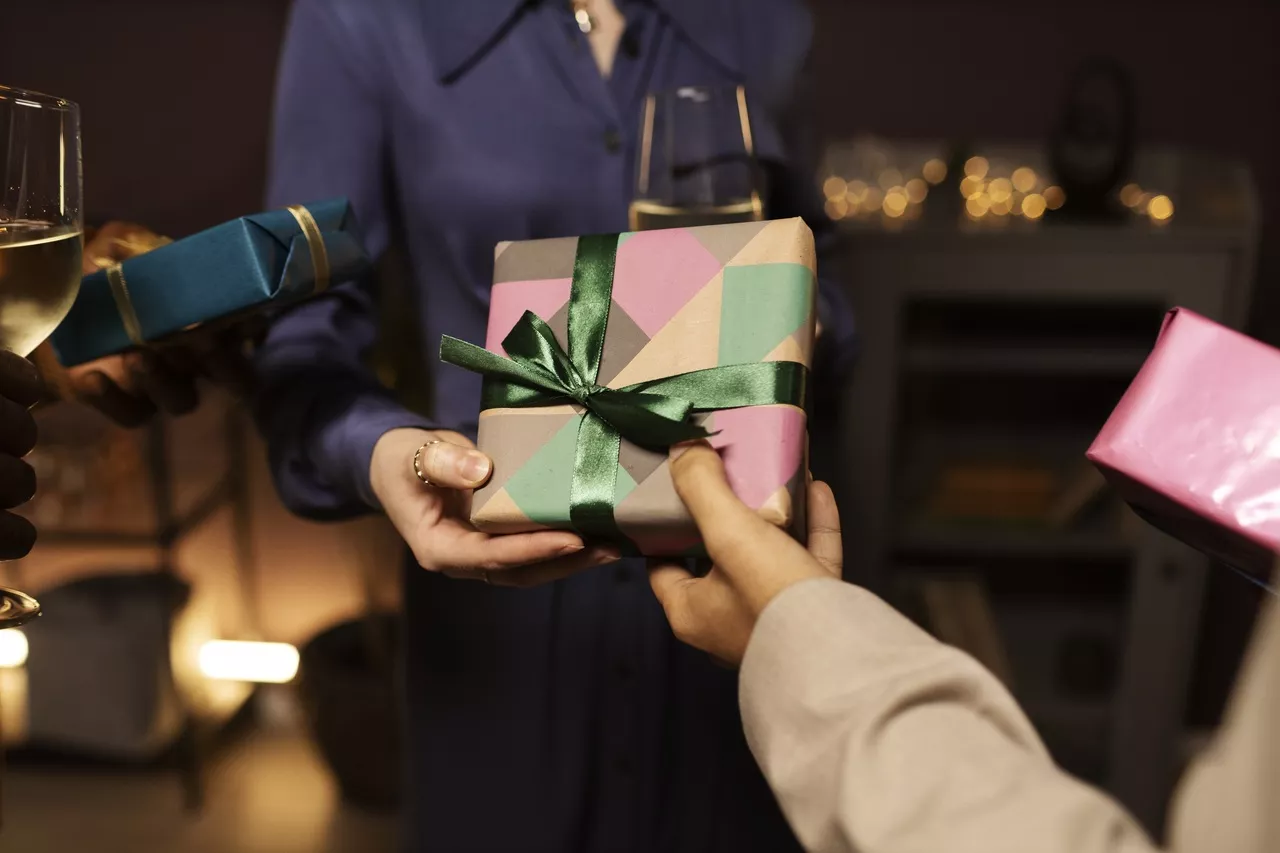 Entrega de regalos