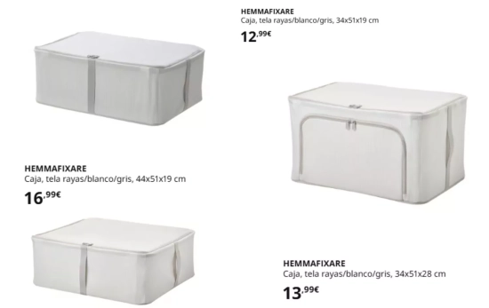 Cajas HEMMAFIXARE/ IKEA