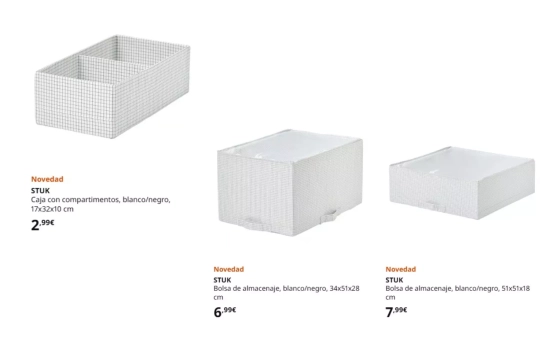 Cajas STUK/ IKEA
