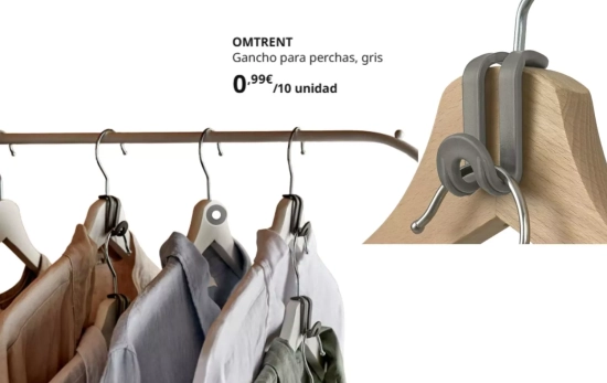 OMTRENT Gancho para perchas/ IKEA