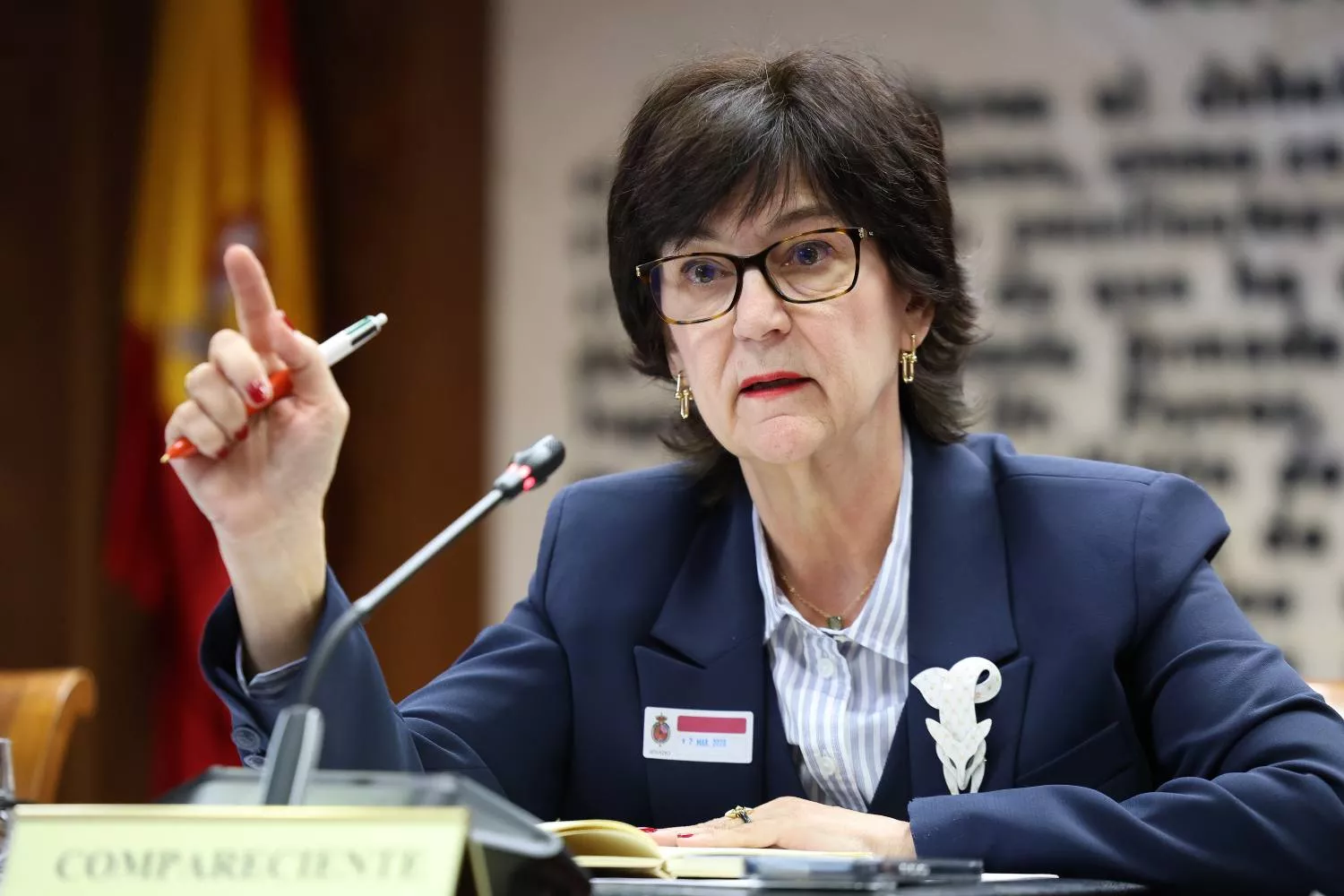 La presidenta de la Comisión Nacional de los Mercados y la Competencia (CNMC), Cani Fernández Vicién