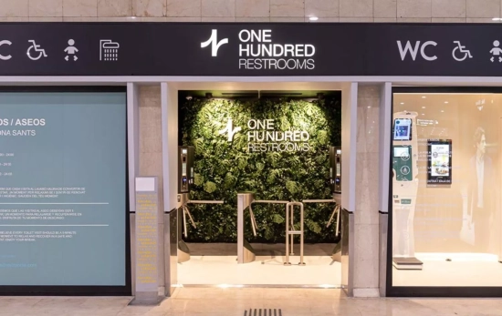 Aseos de Barcelona Sants / ONE HUNDRED RESTROOMS Aseos de Barcelona Sants / ONE HUNDRED RESTROOMS