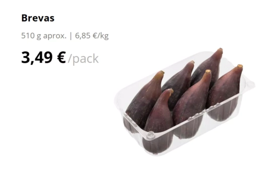 Brevas/ MERCADONA Brevas/ MERCADONA