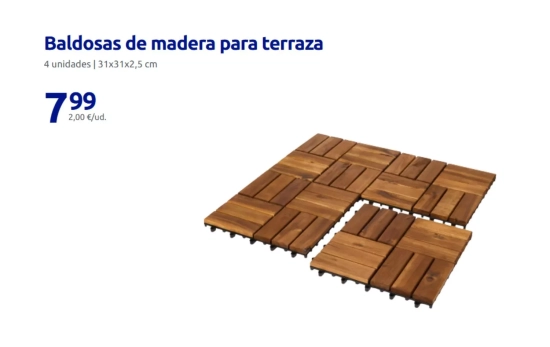 Baldosas de madera/ ACTION