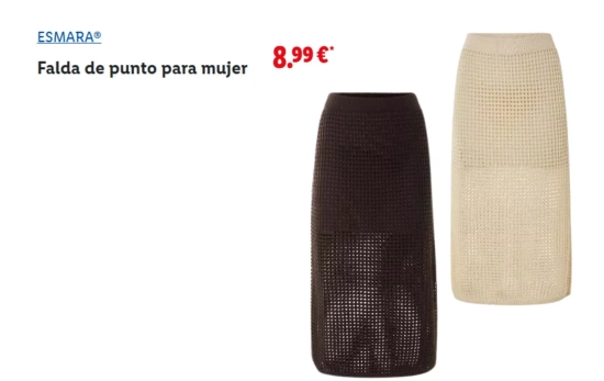 Falda punto/ LIDL Falda punto/ LIDL