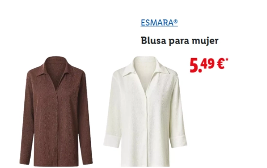 Blusa ancha/ LIDL Blusa ancha/ LIDL