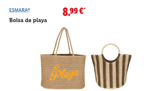 Bolso rafia/ LIDL Bolso rafia/ LIDL