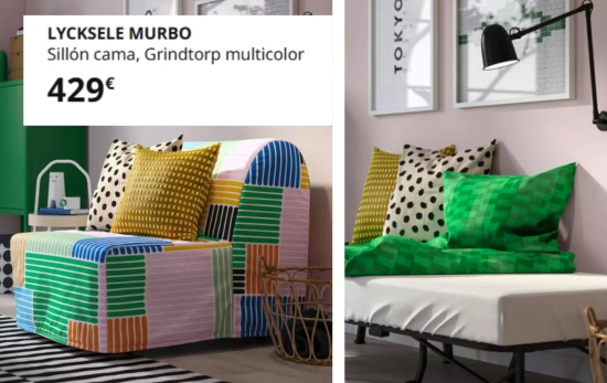 LYCKSELE MURBO Sillón cama/ IKEA LYCKSELE MURBO Sillón cama/ IKEA