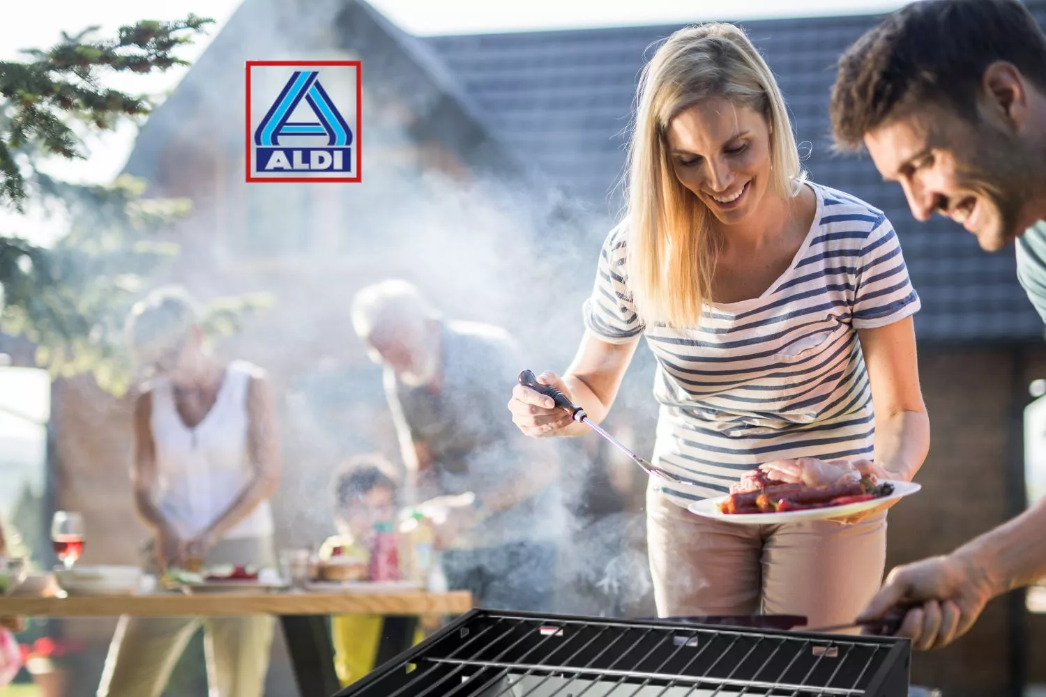 Llega a Aldi la nueva barbacoa portátil perfecta para la primavera/ Fotomontaje Consumidor Global