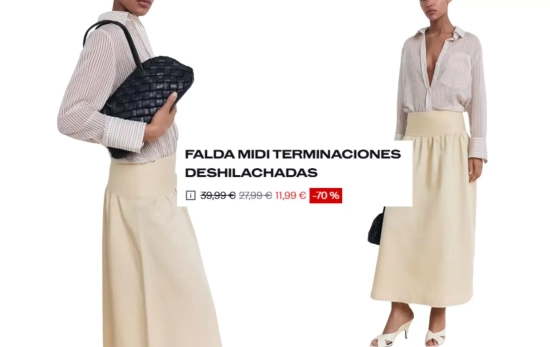 Faldas midi/ MANGOOUTLET Faldas midi/ MANGOOUTLET
