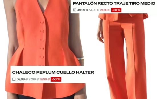 Conjunto dos piezas/ MANGOOUTLET Conjunto dos piezas/ MANGOOUTLET