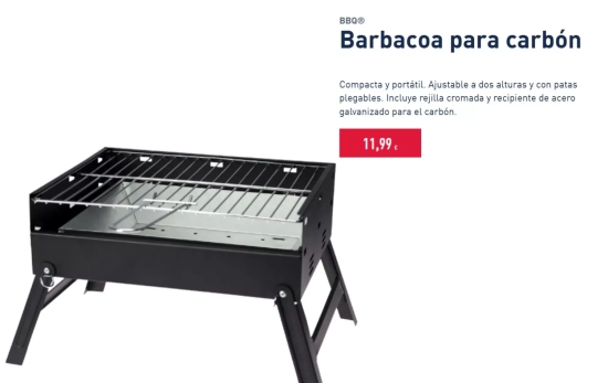 Barbacoa para jardín/ ALDI