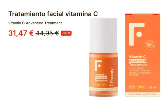 Tratamiento facial vitamina C/ MERCADONA