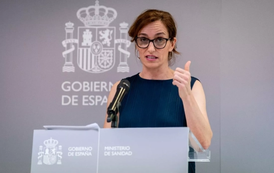 La ministra de Sanidad, Mónica García / EUROPA PRESS