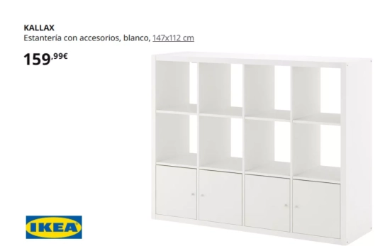Estantería KALLAX/ IKEA Estantería KALLAX/ IKEA