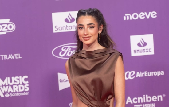 La influencer Lola Lolita durante el photocall