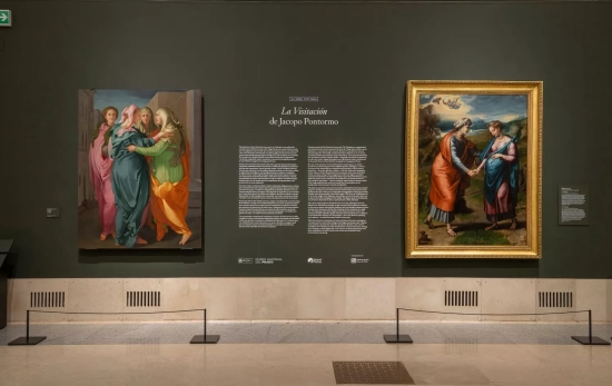Imagen de 'La Visitación', del pintor italiano Pontormo   ALBERTO OTERO HERRANZ   EP