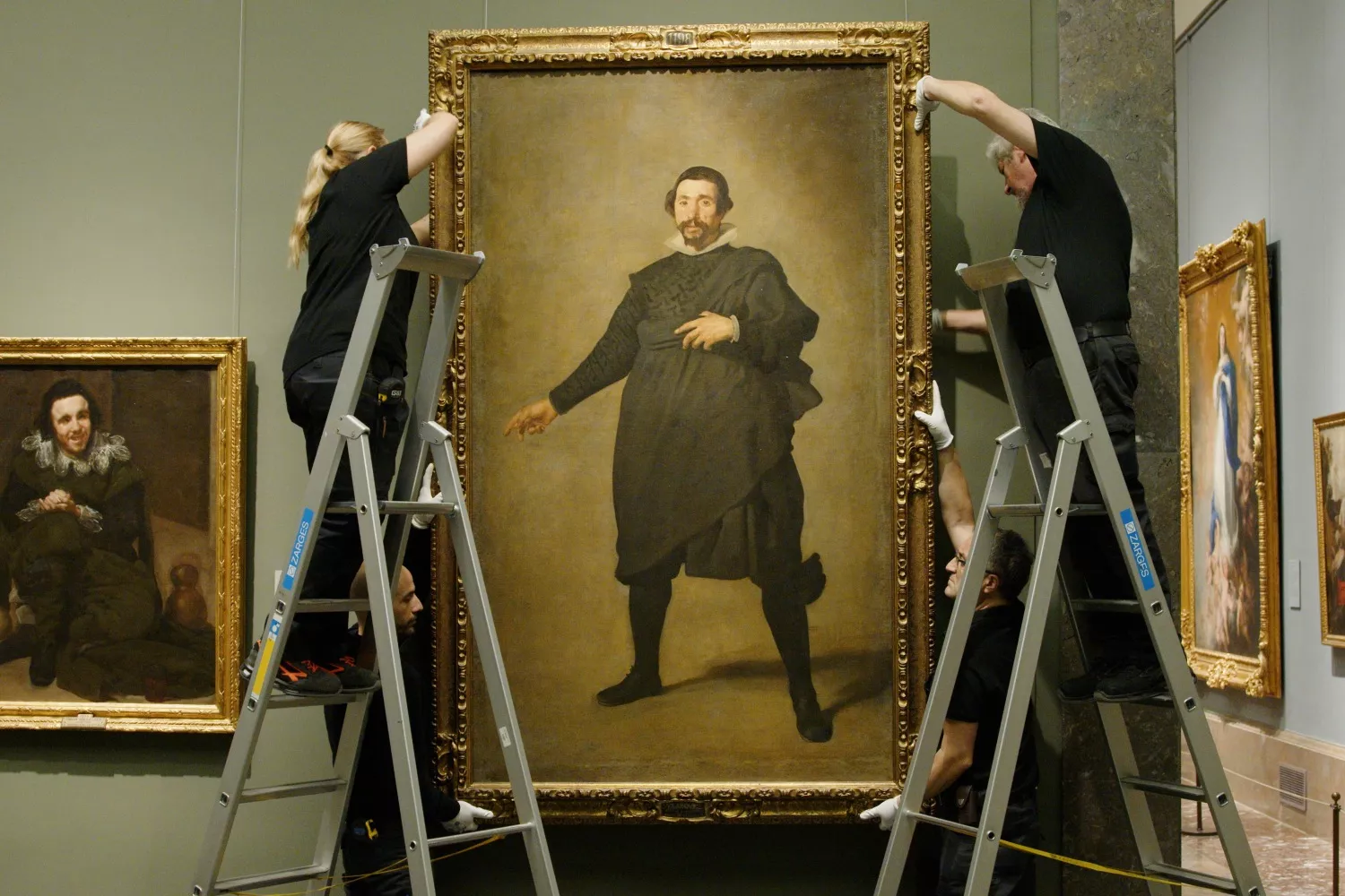 Imagen del descolgado de la obra 'Pablo de Valladolid' / MUSEO DEL PRADO - EP
