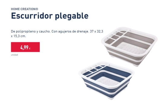 Escurridor plegable/ ALDI