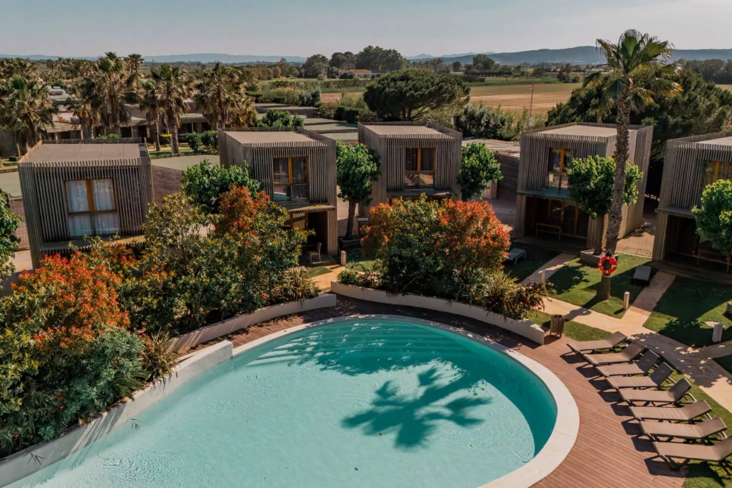 Bungalows del mejor camping de España 2026: Ballena Alegre / CEDIDA
