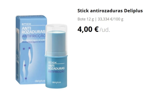 Stick antirozaduras Deliplus/ MERCADONA Stick antirozaduras Deliplus/ MERCADONA