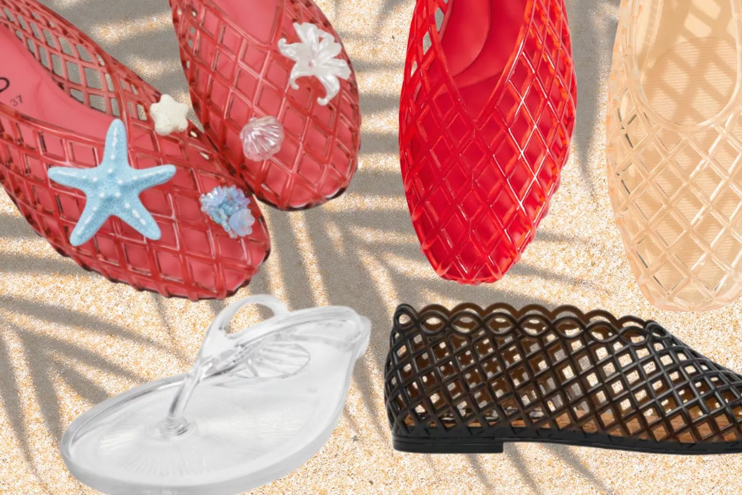 Las 'jelly shoes', la última tendencia  en calzado que promete arrasar en verano / Fotomontaje Consumidor Global
