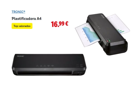 Plastificadora/ LIDL Plastificadora/ LIDL
