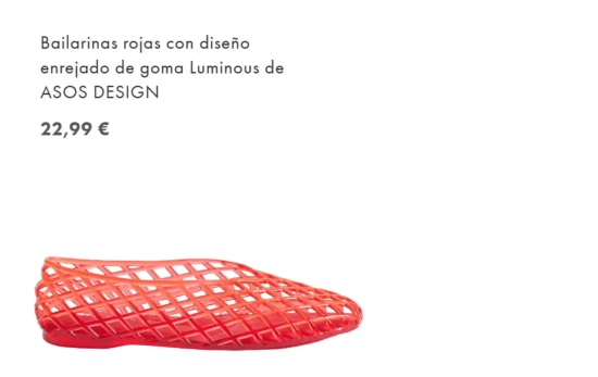 BAILARINA JELLY/ ASOS BAILARINA JELLY/ ASOS