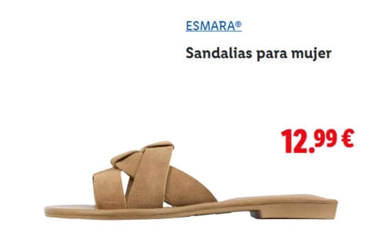 ESMARA® Sandalias para mujer/ LIDL ESMARA® Sandalias para mujer/ LIDL