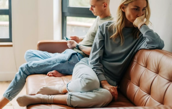Una pareja enfadada/ CANVA Una pareja enfadada/ CANVA