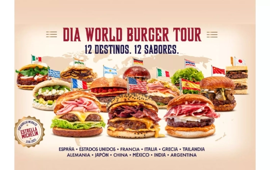 La colección 'Dia World Burger Tour' / DIA