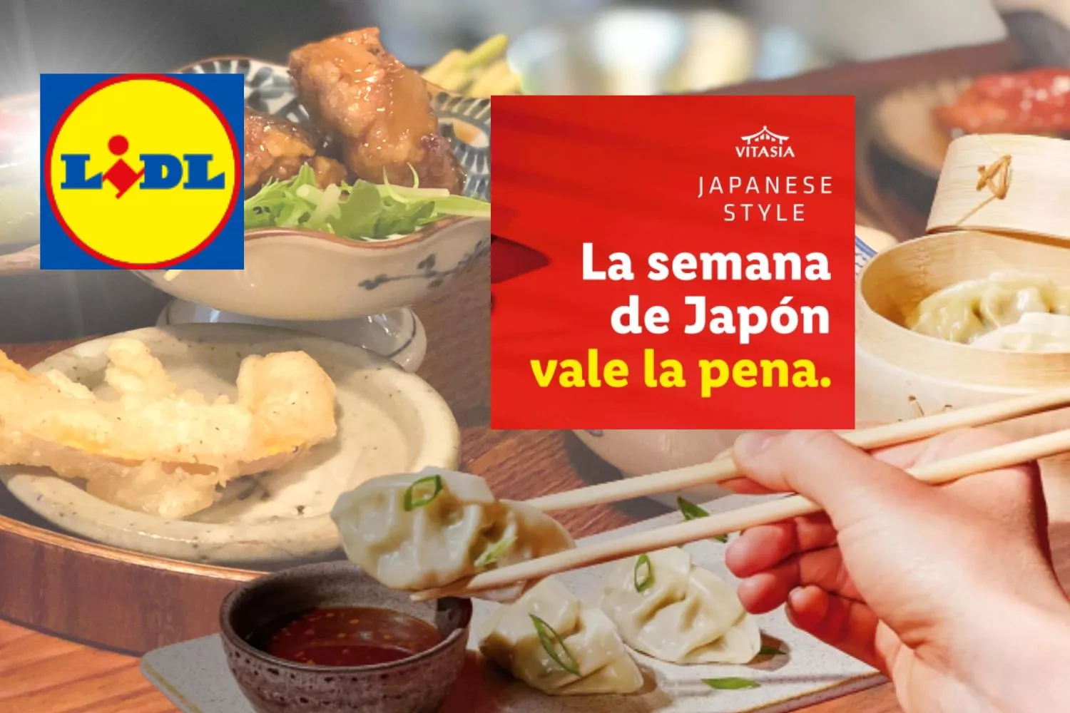 Arranca la semana japonesa en Lidl/ Fotomontaje Consumidor Global