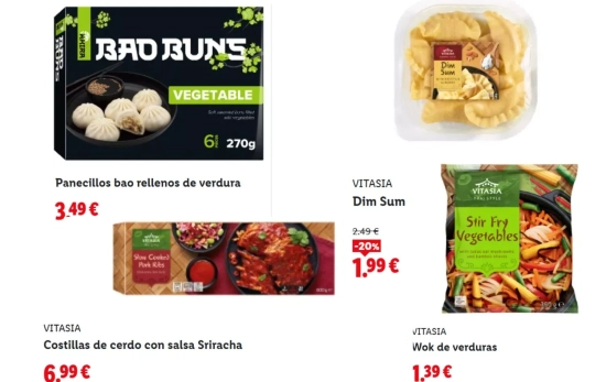 Productos asiáticos/ LIDL Productos asiáticos/ LIDL