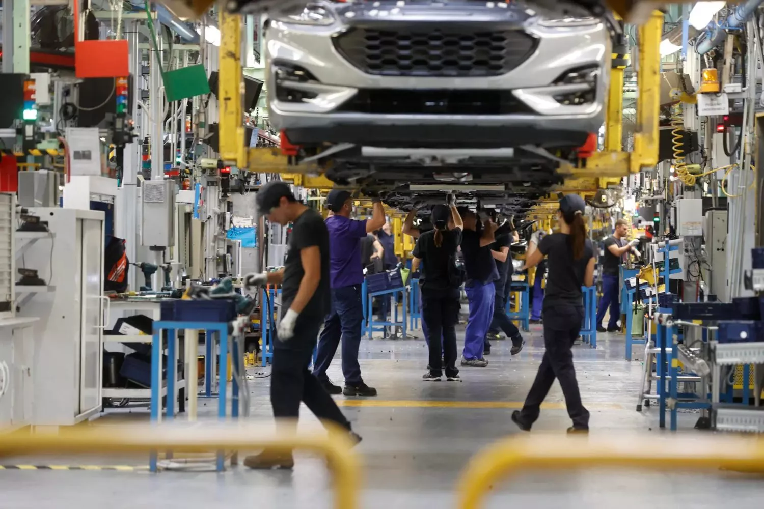 Imagen de archivo de la factoría Ford de Almussafes (Valencia) / Kai Försterling - EFE