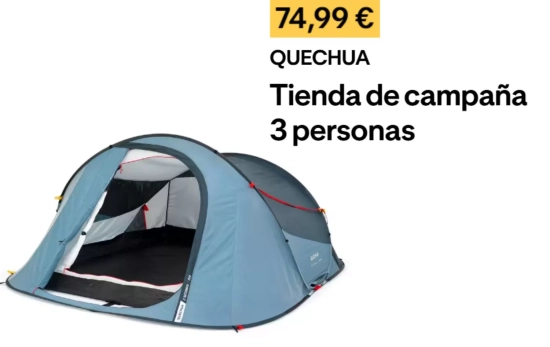 Tienda de campaña/DECATHLON
