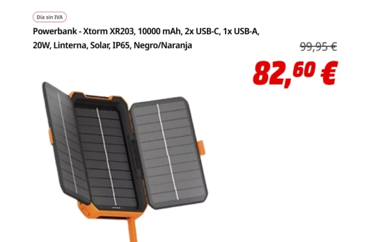 Powerbank - Xtorm XR203/ MERDIAMARKT