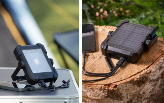 ADVENTURIDGE® Powerbank solar 2 en 1/ ALDI