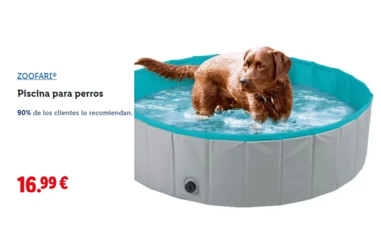 Piscina para perros/ LIDL