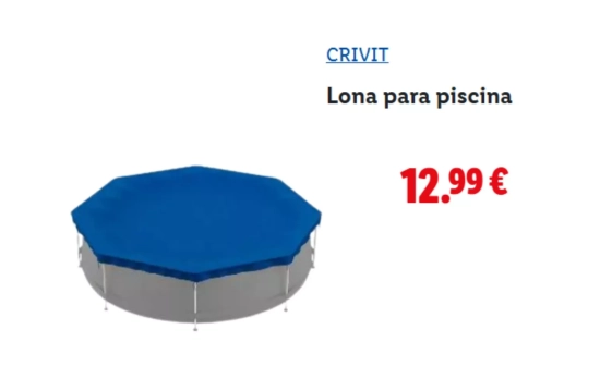 Lona  de piscina/ LIDL