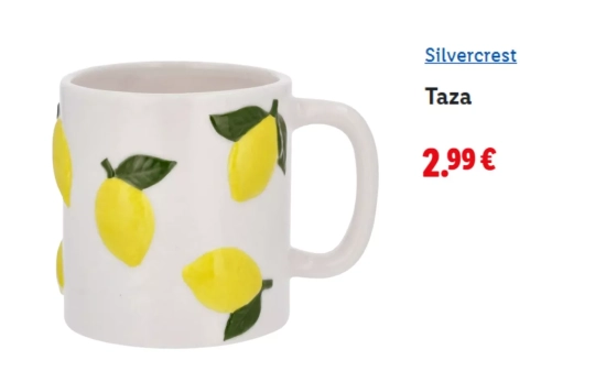 Taza de limones/ LIDL Taza de limones/ LIDL
