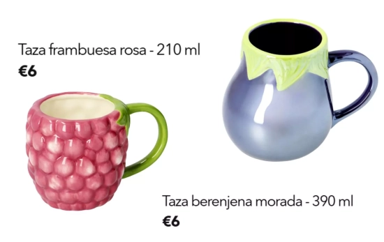 Tazas con forma de frutas/ Flying Tiger Tazas con forma de frutas/ Flying Tiger