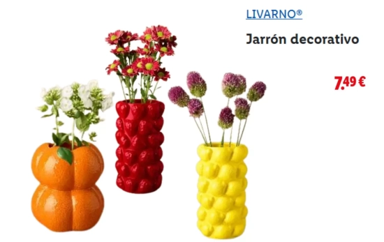 Jarrones Frutas/ LIDL Jarrones Frutas/ LIDL