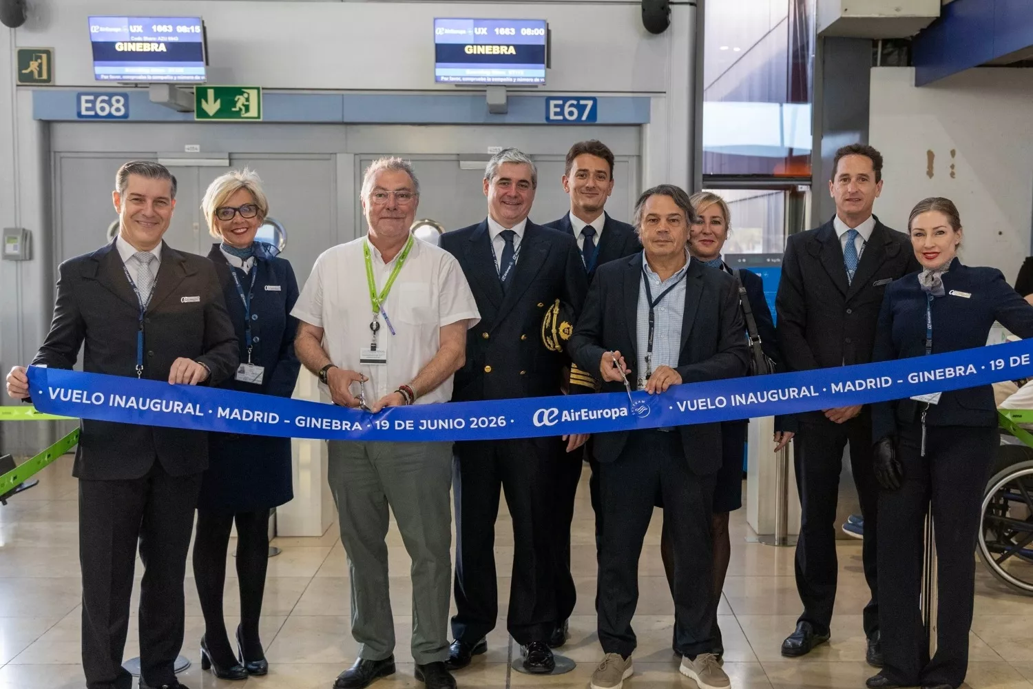 Air Europa amplía su operativa a Suiza con una nueva ruta a Ginebra bajo dos frecuencias diaria / AIR EUROPA - EP